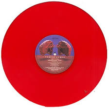 Rush – Hemispheres 1978 Prog Rock (vinyl) Near Mint - Red Transparent no Poster ! Very Rare