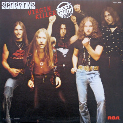 Scorpions – Virgin Killer - Hard Rock (Vinyl) Best Buy Series - some marks