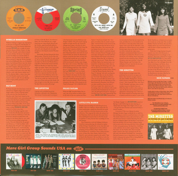 She's All Right With Me! Girl Group Sounds USA 1961-1968 - Funk / Soul, Pop Style: Doo Wop, Rhythm & Blues, Soul 2020 (Vinyl) Near Mint