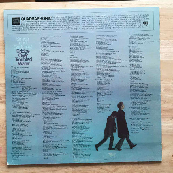Simon and Garfunkel - Bridge Over Troubled Water -1970-Folk Rock (vinyl)