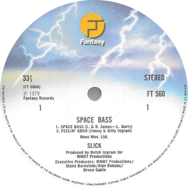 Slick Space Bass - 1979-Funk / Soul ( UK Import Vinyl )