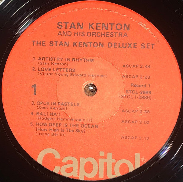 Stan Kenton – The Stan Kenton Deluxe Set (Jazz/Big Band, 3×Vinyl LP) STCL‑2989 Near Mint
