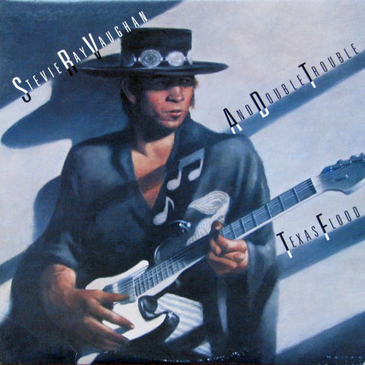 Stevie Ray Vaughan And Double Trouble– Texas Flood - 1983-Blues Rock, Rock & Roll ( Vinyl)