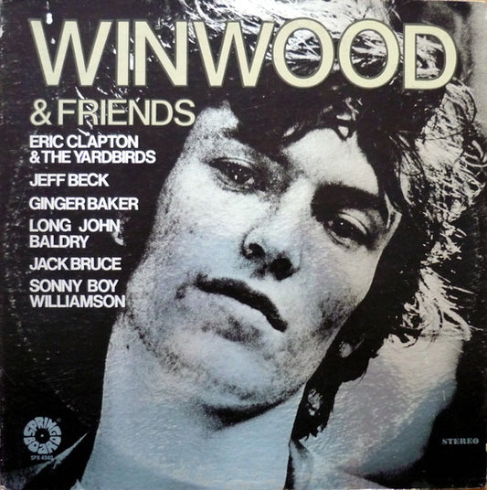Stevie Winwood Winwood & Friends - 1972-	Rock, Funk / Soul, Blues (Clearance) cover water damaged
