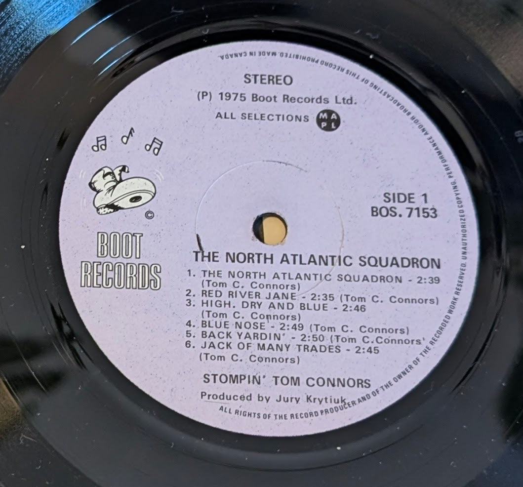 Stompin' Tom Connors – The North Atlantic Squadron - 1975 - Folk, World, & Country Style: Folk ( Vinyl ) Mint)