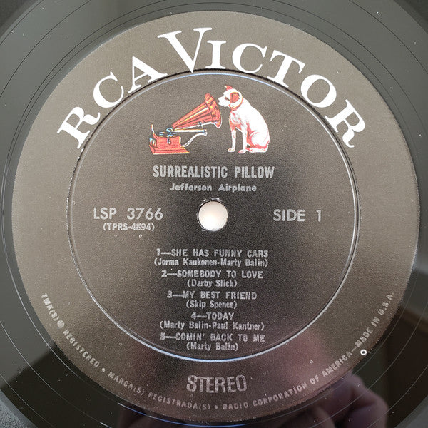 Jefferson Airplane – Surrealistic Pillow -1967- Psychedelic Rock NM