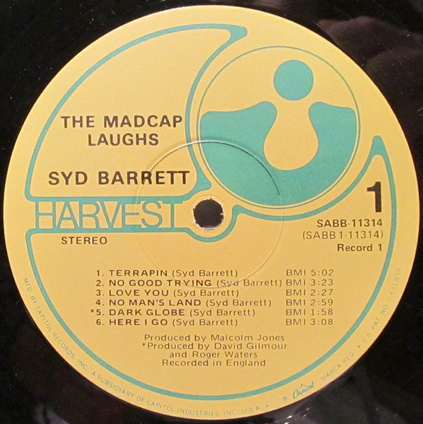 Syd Barrett – The Madcap Laughs Barrett 2 lp -Psychedelic Rock (Rare Vinyl)