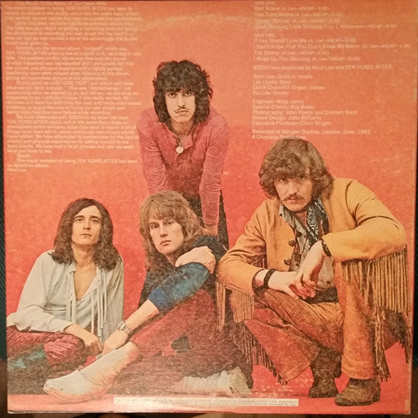 Ten Years After – Ssssh - 1969 - Classic Rock - (Vinyl) in awesome shape