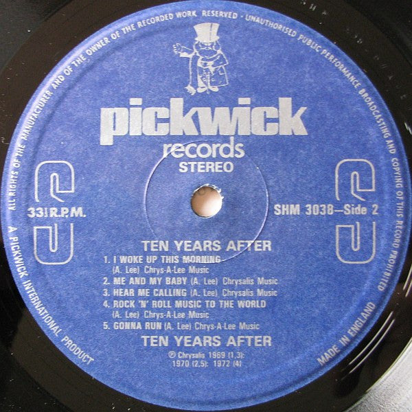 Ten Years After – Ten Years After 1980- Blues Rock, Classic Rock ( UK Import Vinyl )