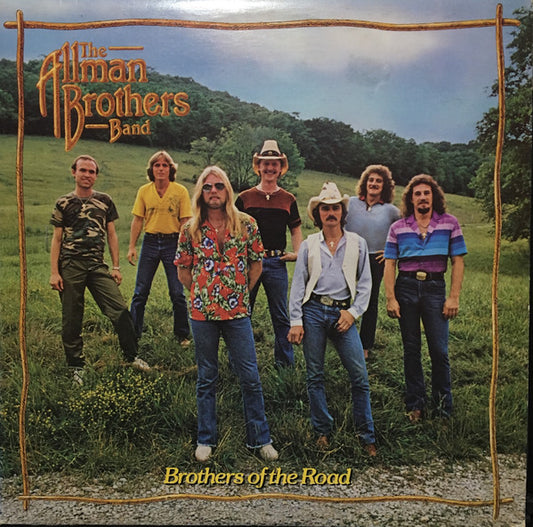 Allman Brothers Band – Brothers Of The Road -1981- Southern Rock (vinyl) notched cover