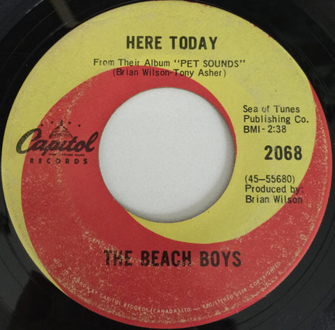 The Beach Boys – Darlin' - 1968-Rock, Pop Vocal, Rock & Roll, Mod (45 single)