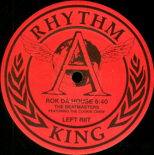 The Beatmasters Featuring The Cookie Crew – Rok Da House Electronic Style: Hip-House (UK Import Vinyl) Vinyl, 12", 45 RPM, Single, Stereo