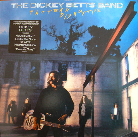 The Dickey Betts Band – Pattern Disruptive - 1988- Southern Rock- New Sealed Vinyl