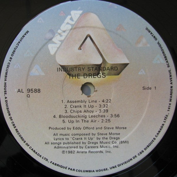 The Dregs Industry Standard - 1982-Jazz, Rock Style: Fusion, Pop Rock, Prog Rock (Vinyl)