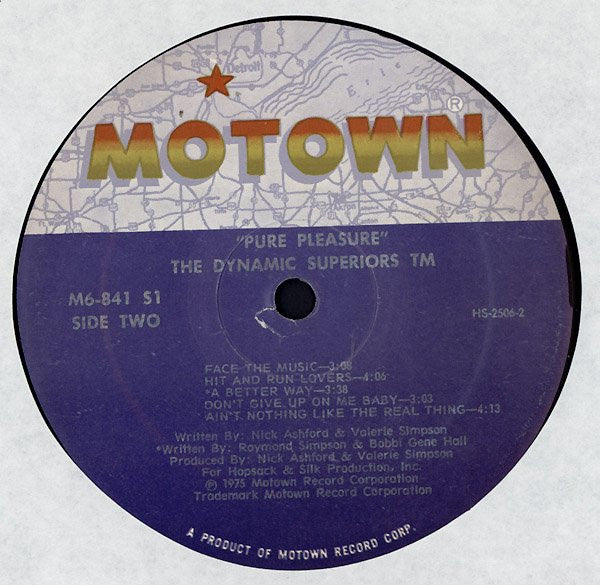 The Dynamic Superiors Pure Pleasure - 1975-Funk / Soul (Vinyl)