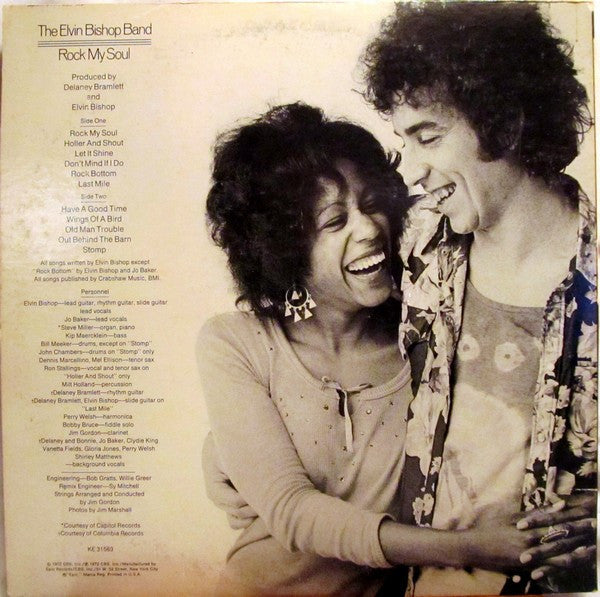 The Elvin Bishop Band – Rock My Soul 1972-Blues Style: Electric Blues (vinyl)