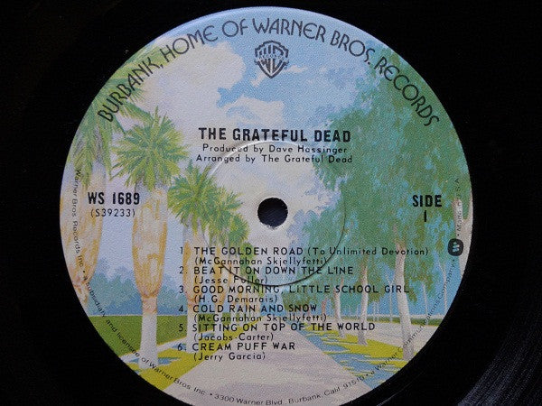 The Grateful Dead – The Grateful Dead 1974- Country Rock, Psychedelic Rock, Classic Rock (VINYL)