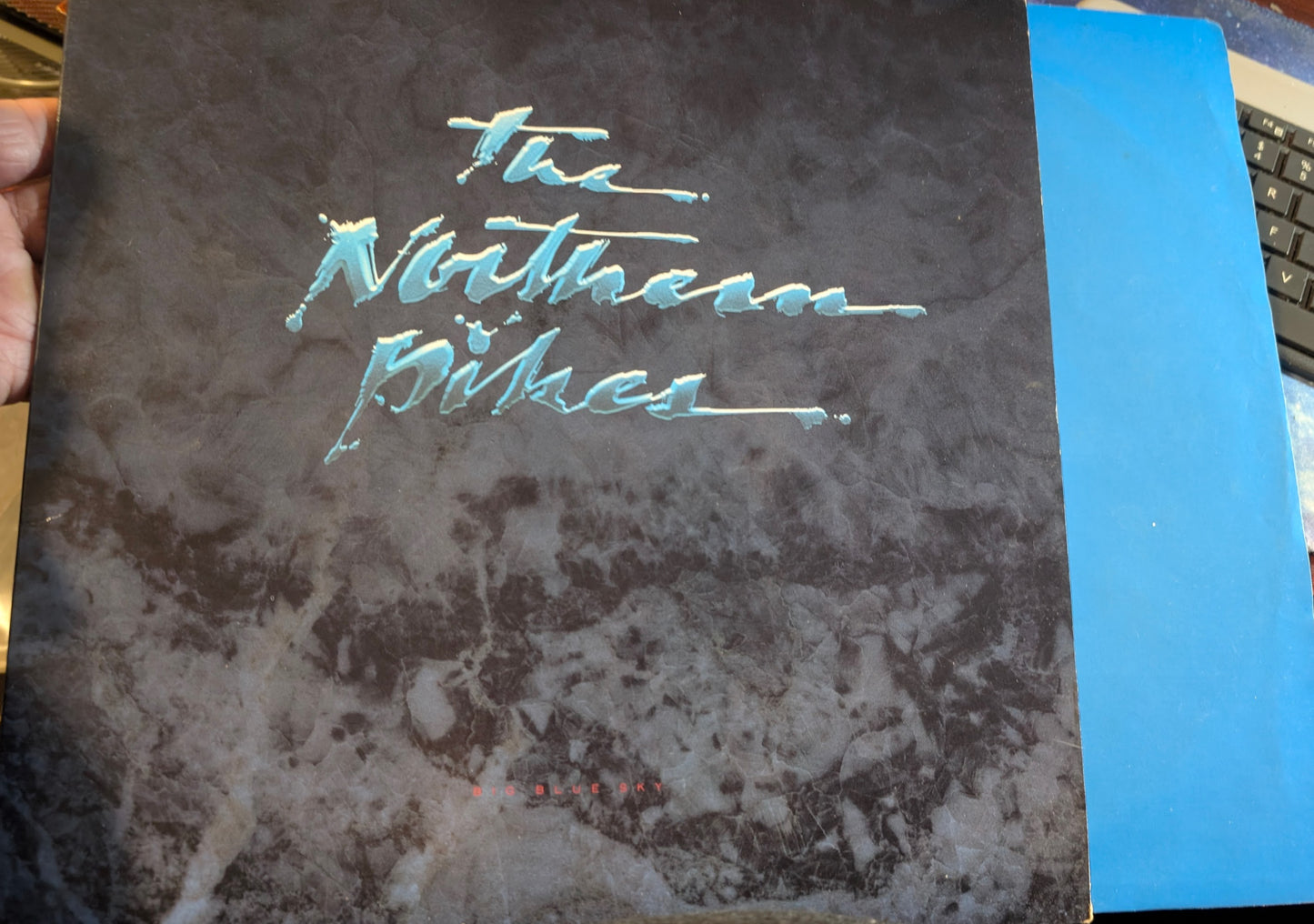 The Northern Pikes – Big Blue Sky (1987, Canada, Translucent Blue Vinyl LP) — Virgin VI‑5001