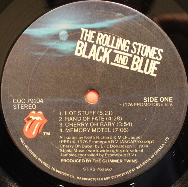 Rolling Stones, The - Black and Blue -1986- Classic Rock (vinyl) Near Mint Copy