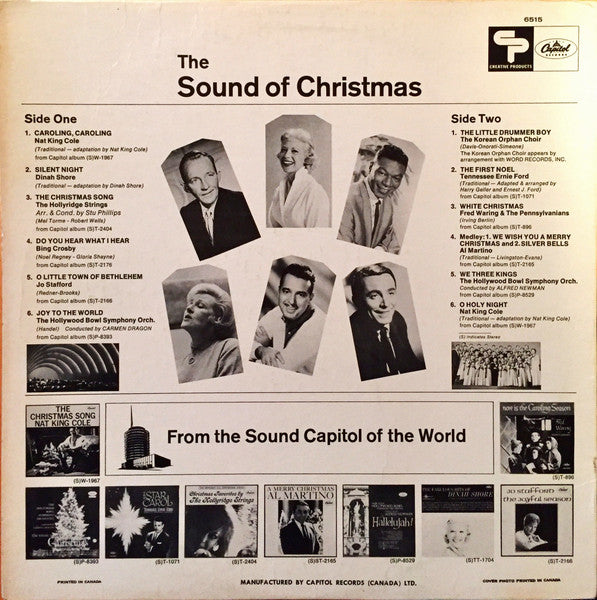 The Sound of Christmas – 1960s – Holiday / Vocal / Orchestral (Clearance Vinyl )