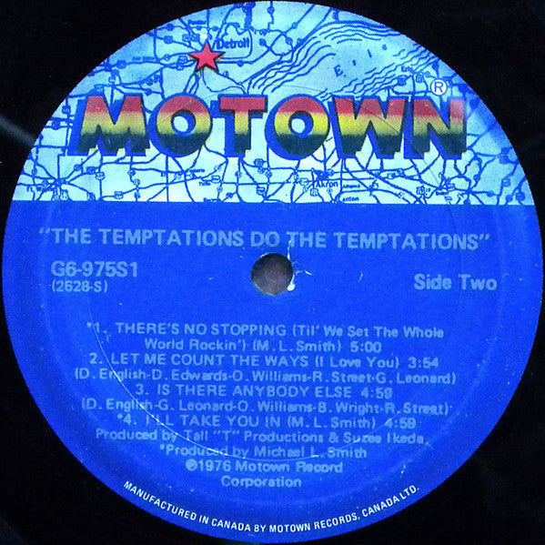 The Temptations – Do The Temptations -1976- Funk & Soul (Vinyl) Mint Copy