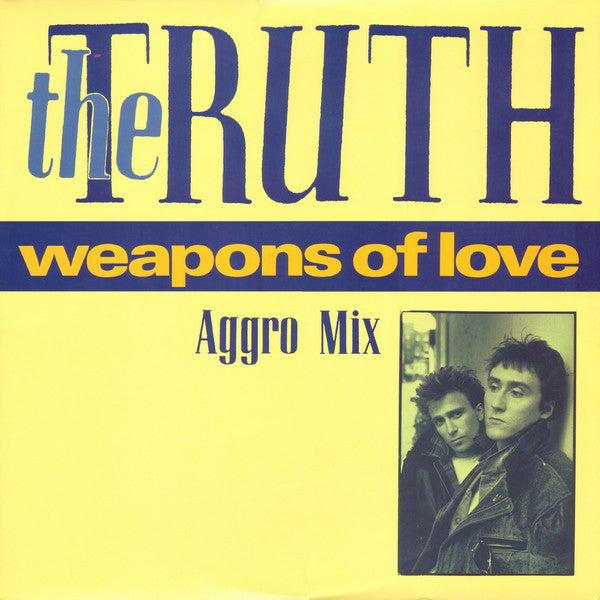 Truth, The – Weapons Of Love -1987- Alternative Rock Vinyl, 12", Single, 45 RPM