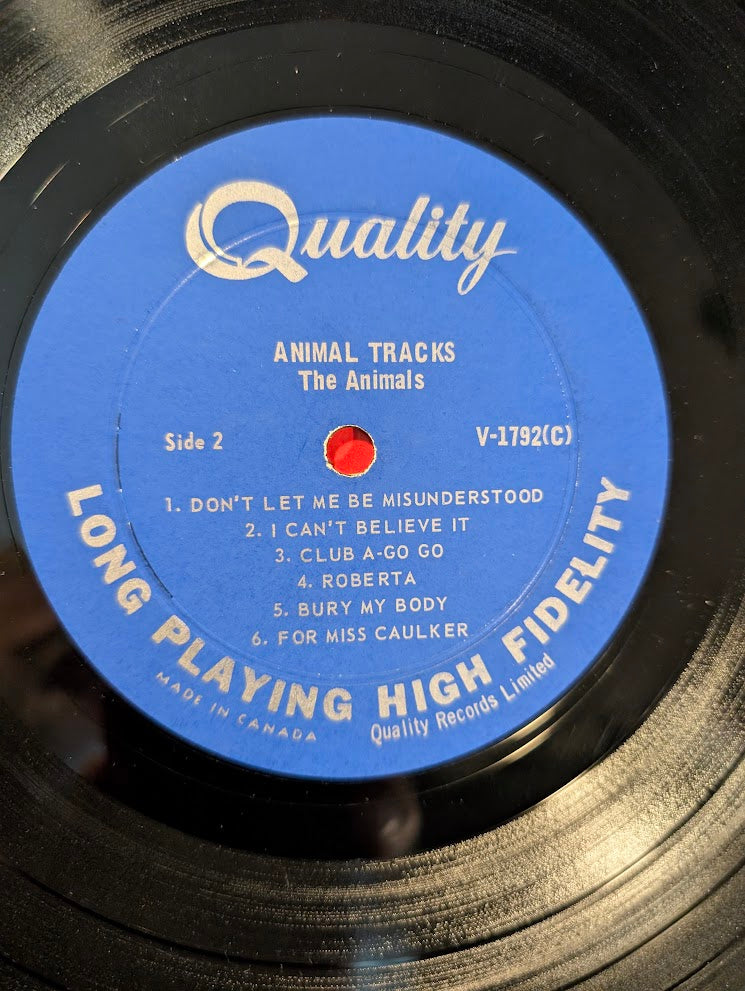 The Animals – Animal Tracks 1965 Rock Style: Blues Rock, Rock & Roll, Garage Rock (Rare Vinyl Amazing Shape !