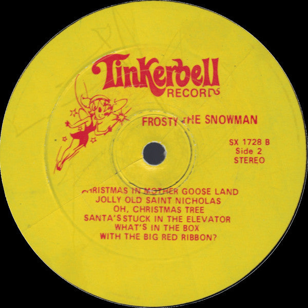 Various Artists – Frosty the Snowman -1970s- Children's / Holiday (vinyl) some marks