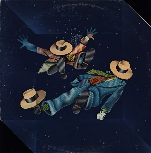 Traffic – Shoot Out At The Fantasy Factory -1975-Pop Rock, Classic Rock (vinyl) water stained cover