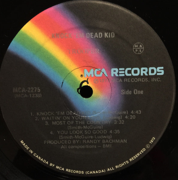 Trooper – Knock 'Em Dead Kid -1977 Classic Rock (vinyl)