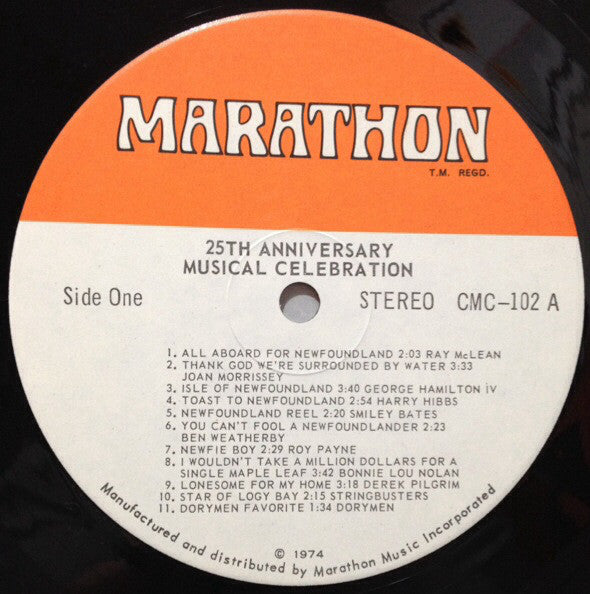25th Anniversary Musical Celebration -1974- Hibb, Nolan, Dorymen+ (New Vinyl) Nmint