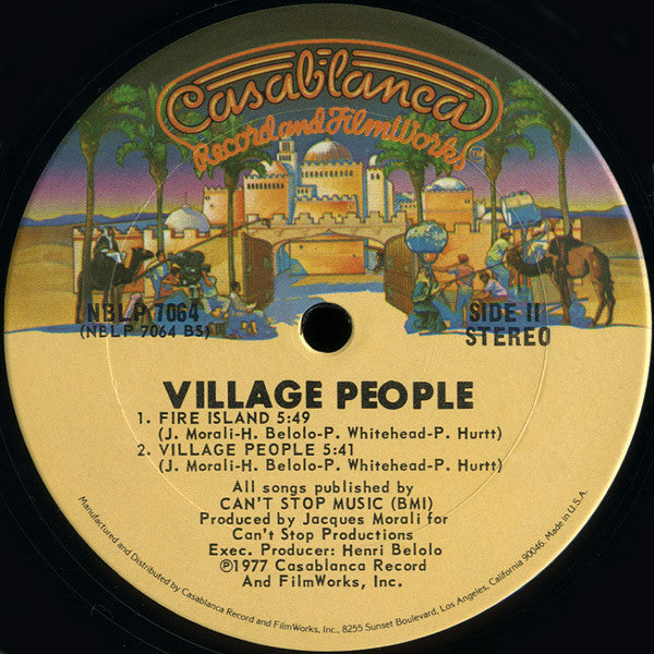Village People – Village People -1977- Funk / Soul , Disco (vinyl)