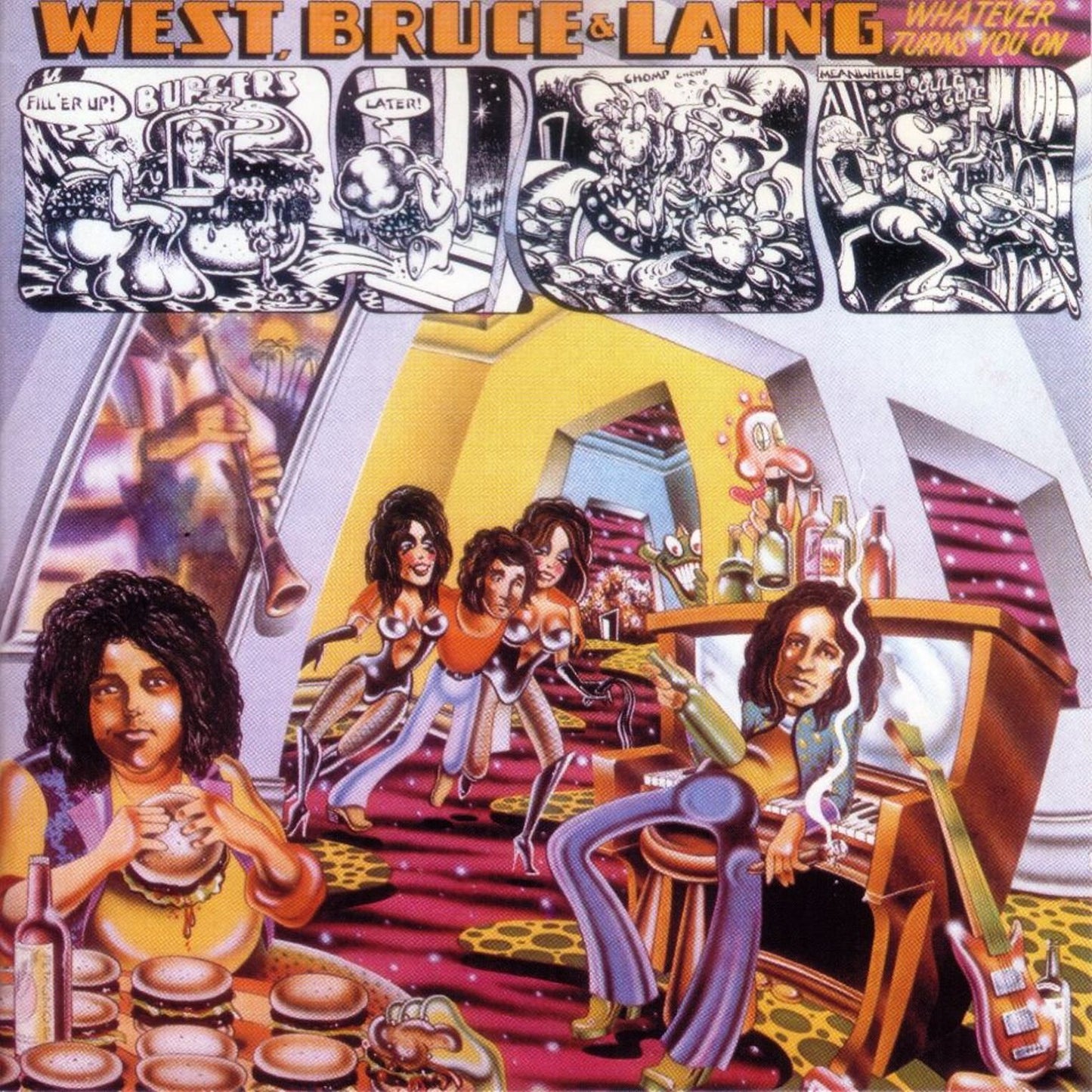 West, Bruce & Laing – Whatever Turns You On 1973 Classic Rock