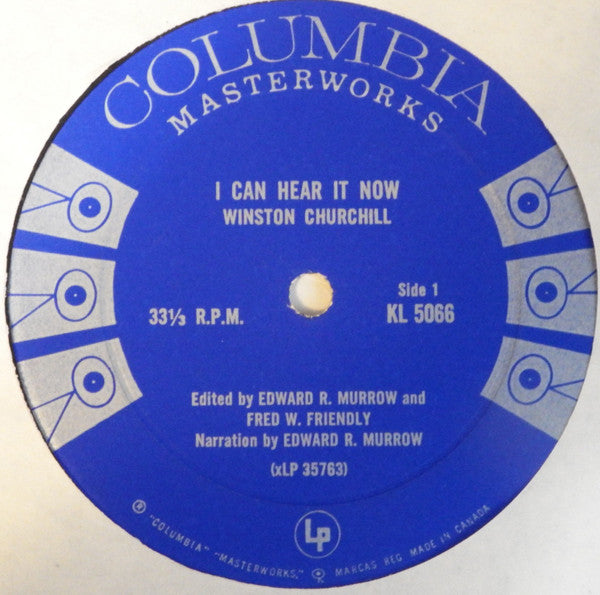 Winston Churchill – I Can Hear It Now -1955- Non-Music Style: Speech, Political (Rare Vinyl)