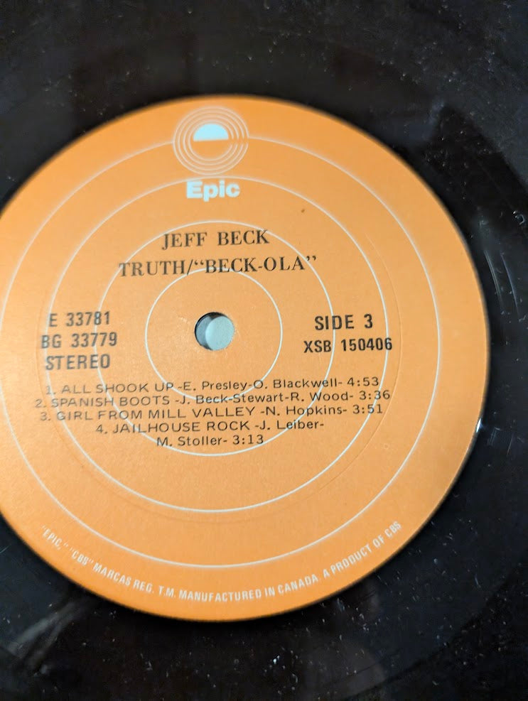 Jeff Beck – Wired -1976 - Classic Rock (CLEARANCE ) 1 OF 2 ALBUM SET