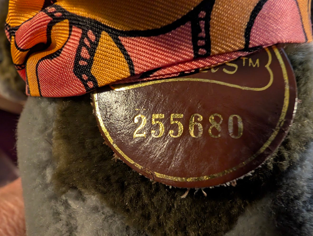 VTG GANZ BROS The Heritage Collection 10" Wrinkles Plush Stuffed Dog 1984