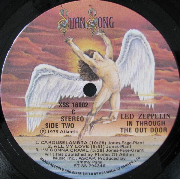 Led Zeppelin – In Through The Out Door - 1979- Hard Rock, Blues Rock Vinyl, LP, Album, Stereo, "D" Sleeve Variant