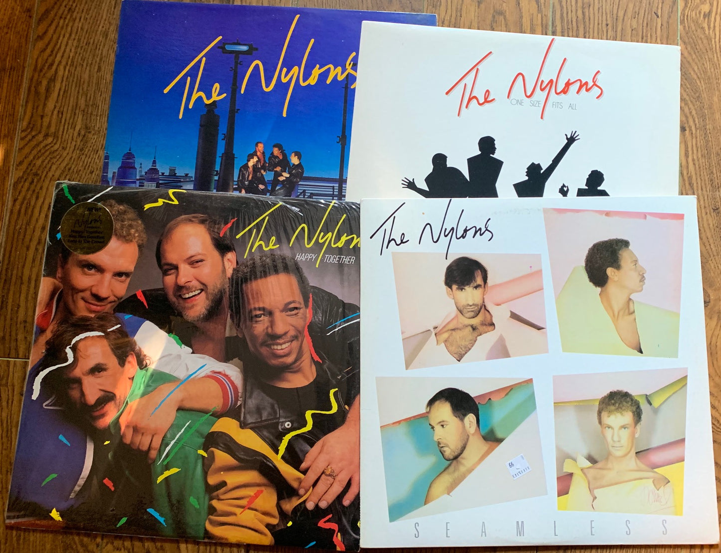 LOT SALE # 6 - THE NYLONS ( 4 albums ) as pictured
