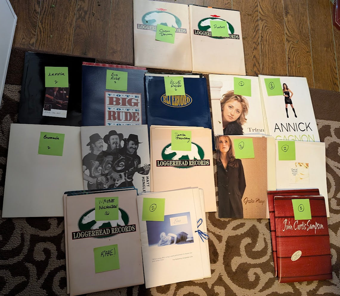 LENNIE GALLANT - LIVE TOUR Press Kit - Very Rare & Complete