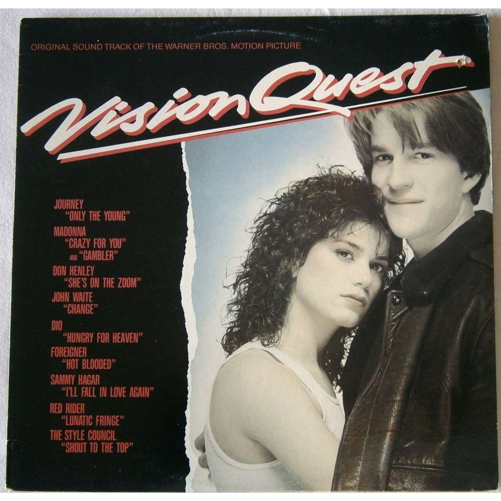 Vision Quest (Original Soundtrack) – 1985 – Rock / Pop / Soundtrack (Canadian pressing) (Vinyl) Mint