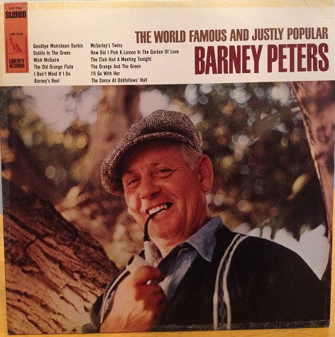 Barney Peters – The World Famous And Justly Popular - 1967- Folk, World, & Country Style: Glam (vinyl)