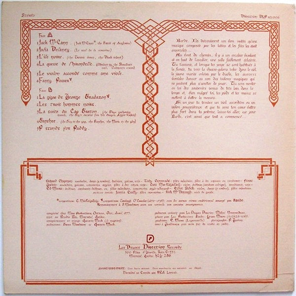 Barde – Barde -1977 Celtic Folk ( rare )