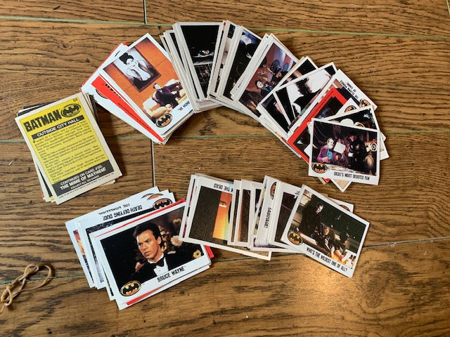 1989 Batman Series 1 cards ( misc - not complete )