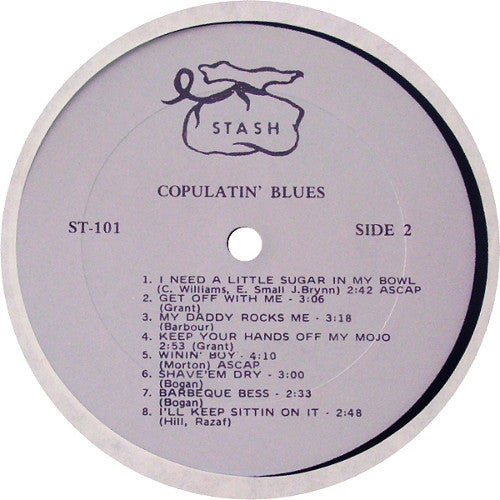 Copulatin' Blues Volume One -1976-Jazz, Country Blues, Chicago Blues, Big Band, Piano Blues, Delta Blues, Erotic (vinyl)