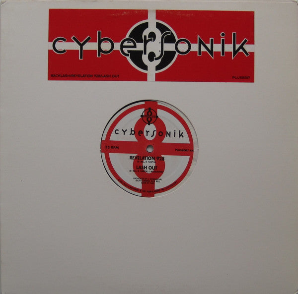 Cybersonik – Backlash -1991- Electronic /Techno - Vinyl, 12", 33 ⅓ RPM, 45 RPM