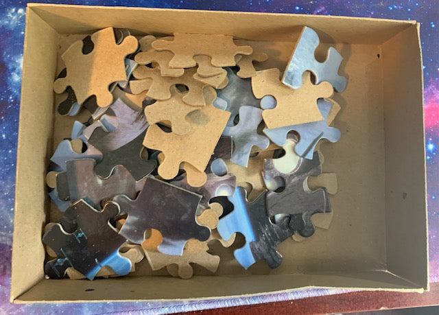 Star Wars Return of the Jedi Death Star Scene -1983- 70 Piece PUZZLE ( used ) COMPLETE