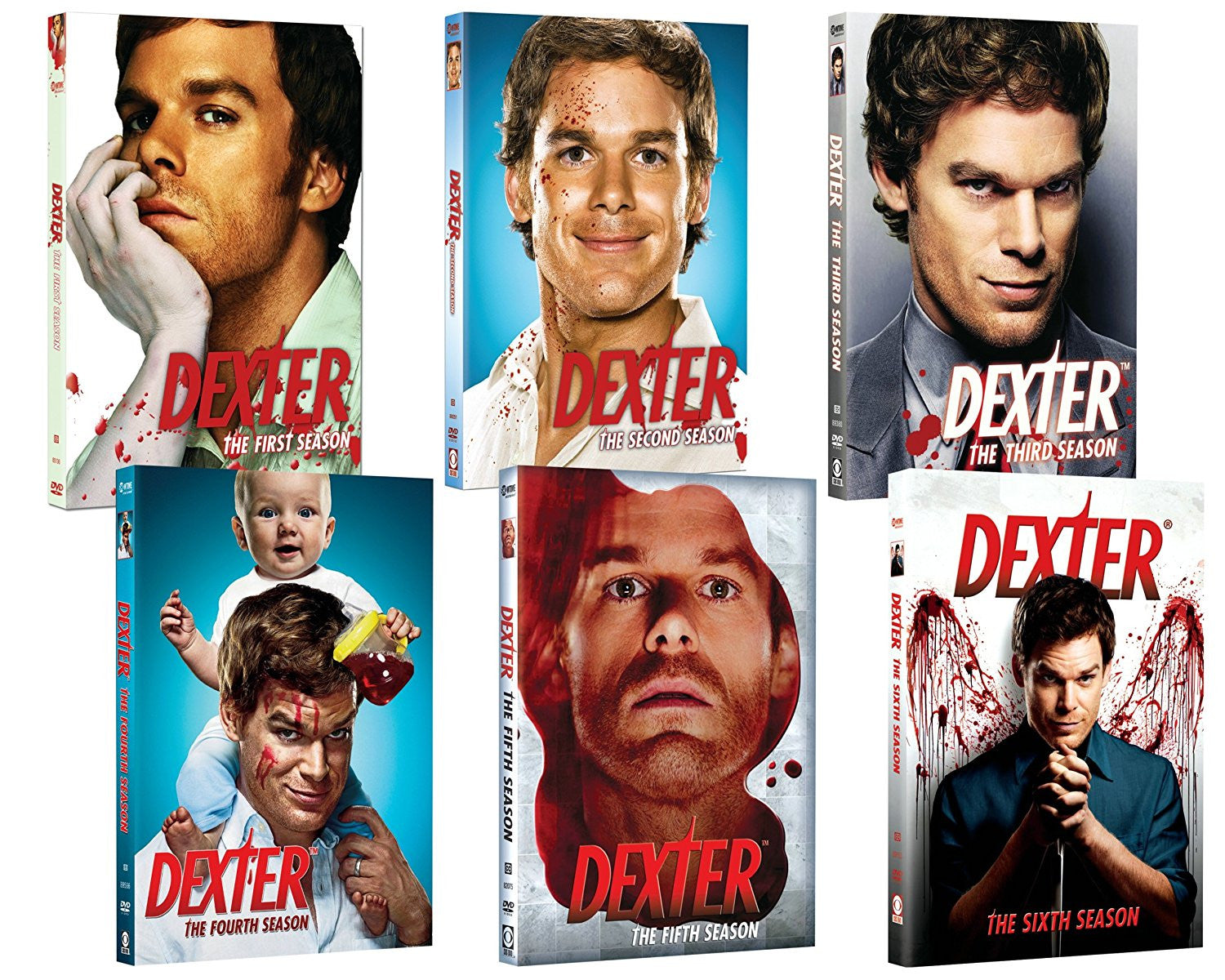 Dexter: Seasons 1- DVD Seasons Mint Used – Retro Revolution