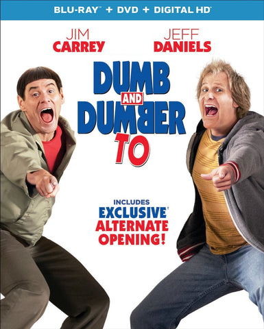 Dumb and Dumber To - Blu-ray + DVD New Sealed