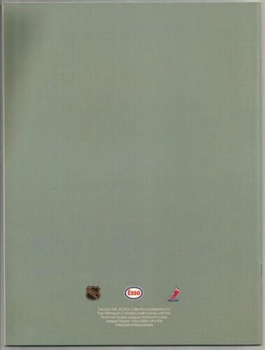 1988-89 Esso NHL All Star Collection Card Collection &. Book