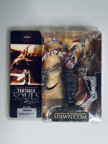 Tortured Souls 2 The Fallen Zain Figure - 2002 McFarlane Toys Clive Barker NIP